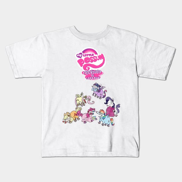 My Little Possum Kids T-Shirt by Hillopurkki